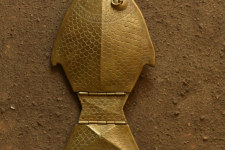 Ahar ✽ Brass - Fish Platter