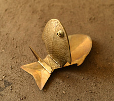 Ahar ✽ Brass - Fish Platter
