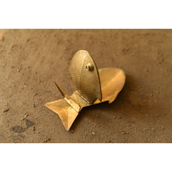 handmade brass Fish Platter