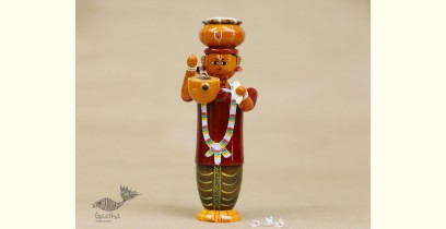 Etikoppaka ♡ Wooden Toy ♡ Hari Das (  20x12x8 cm ) 
