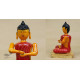 Etikoppaka ♡ Wooden Toy ♡ Buddha (  24 x14 cm )