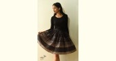 Jawariya Block Printed Short Skirt - Black