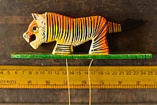 Handmade Wooden Toy - Tiger