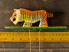 Handmade Wooden Toy - Tiger