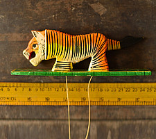 Handmade Wooden Toy - Tiger
