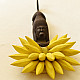 shop Handmade Wooden Wall Hanging ~ Monkey & Bananas