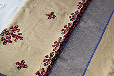 Ramaa . रमा | Patchwork Cotton Saree / Applique Cotton Saree