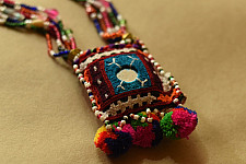 FolkLove | Handmade Banjara Necklace / Embroidered Necklace