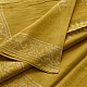 shop Bagru Printed Cotton Yellow Saree