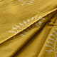 shop Bagru Printed Cotton Yellow Saree