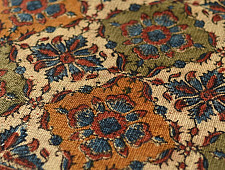 A finite infinity ❧ Kalamkari Natural Color Dhurrie ( 2 X 4 ) - V