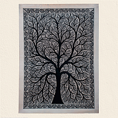 Aripan | Madhubnai Painting - Matasya Tree of Life