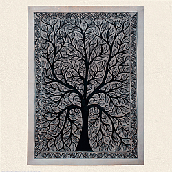 Aripan | Madhubnai Painting - Matasya Tree of Life