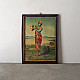 Indian Antique Raja RAvi Verma Print Krishna