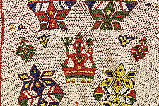 Prachin . प्राचीन  ❂ Saurashtra Region Beaded Old & Antique Wall Hanging - A