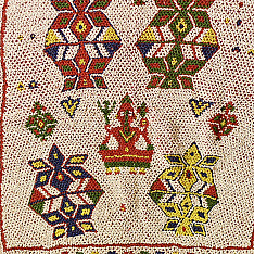 Prachin . प्राचीन  ❂ Saurashtra Region Beaded Old & Antique Wall Hanging - A