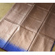 shop Handwoven Pure Tussar Silk Saree - Silver Brown With Blue Border