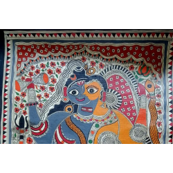 Madhubani painting | Ardhnareshwar