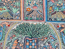 Handcrafted Madhubani Painting