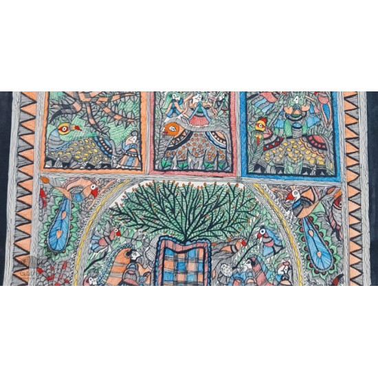 shop Handcrafted Madhubani painting