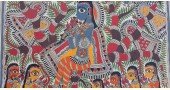 shop Madhubani painting| Gopi Krishna