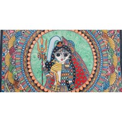 Madhubani painting | Ardhanaranari