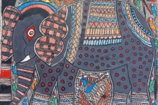 Madhubani painting | Elephant