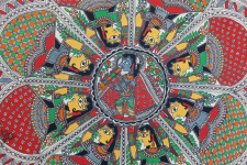 Madhubani painting | Krishnapreyasi