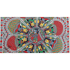 Madhubani painting | Krishnapreyasi