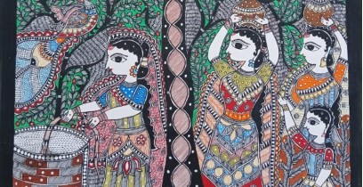 Madhubani painting | Panihari
