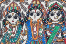 Madhubani painting | Ramdarbar