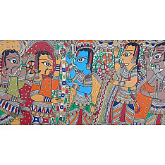 Madhubani painting | Sita Ram