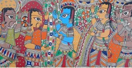 Madhubani painting | Sita Ram