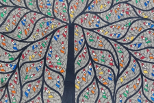 Madhubani painting | Tree of Life ( Birds )