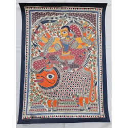 Madhubani painting | Durga / Ambika