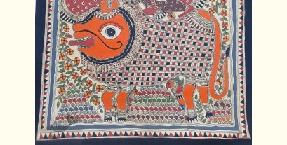 Madhubani painting | Durga / Ambika