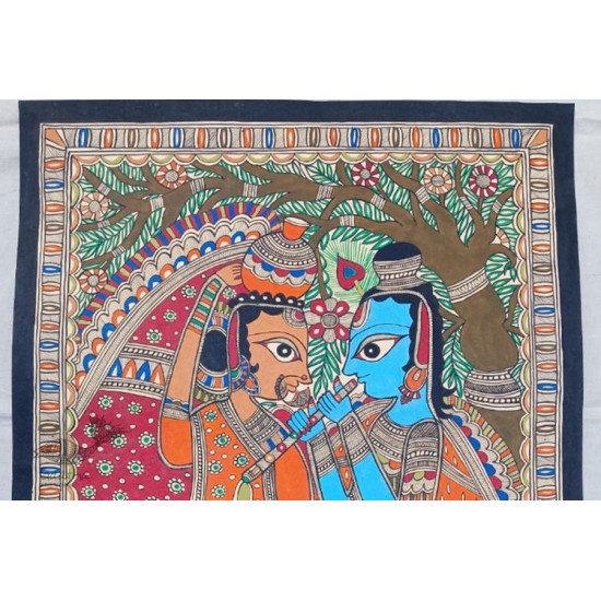 shop Madhubani painting| Radhe Krishna