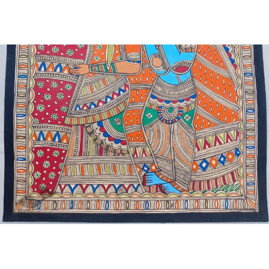 shop Madhubani painting| Radhe Krishna