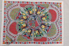 Madhubani painting | Krishnapreyasi