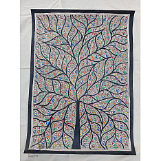 Madhubani painting | Tree of Life ( Birds )