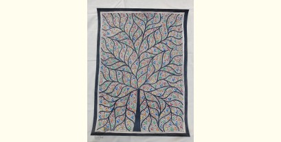 Madhubani painting | Tree of Life ( Birds )