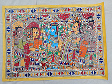 Madhubani painting | Sita Ram