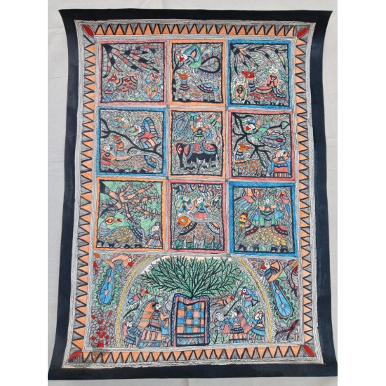 shop Handcrafted Madhubani painting