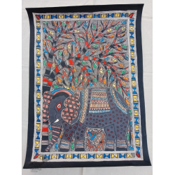 Madhubani painting | Elephant