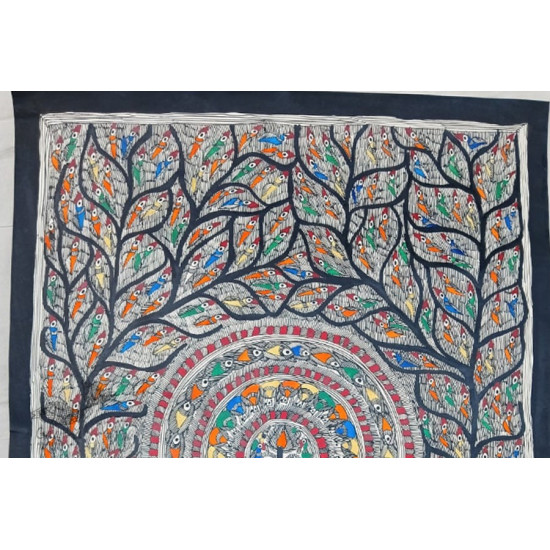 shop Madhubani painting| Birds & Fishes