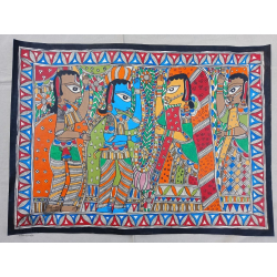 Madhubani painting | Sita Swayamvar