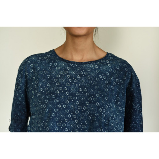 buy ajrakh hand block printed tshit