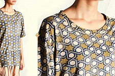 Ajrakh T-shirt ~ Vegetable Colors