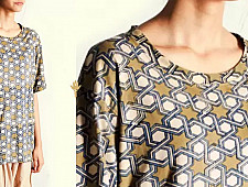 Ajrakh T-shirt ~ Vegetable Colors