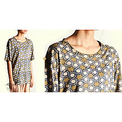 Ajrakh T-shirt ~ Vegetable Colors